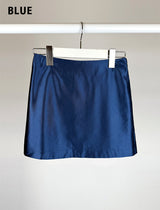 SATIN PEARL MINI SKIRT (3C)