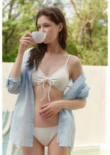 Suzy Bikini Top White