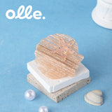Olle. 鸥莉 オーリー アセテート素材 ハンドメイド シェルシルエットクリップ 上品 韓国風 ヘアアクセサリー