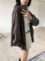 ファールプレイドシャツ