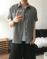 マイルチェック ショートスリーブシャツ