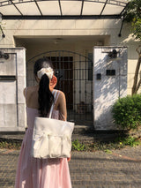 イージーリボンバッグ　アイボリー