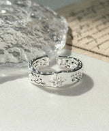 White Star cubic Ring
