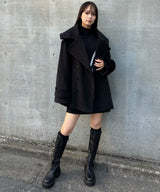 ラインタートルオーバーニット