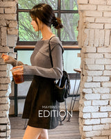 [MADE] Erin off-shoulder knit