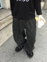 Tiger Leopard Denim Pants 2C