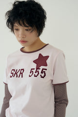 SKR 555 レイヤードトップ (PINK)