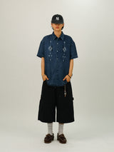 RT Diamond Denim 1/2 Shirt