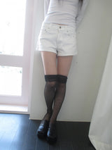 tiny dot knee socks