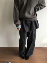 スプーク スカートパンツ (2color)