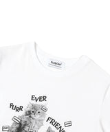 ファーエバーフレンドクロップ T シャツ (オフホワイト)