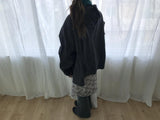 vintage hoodie loose jacket