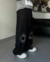 DV Sun Embroidered Wide Slacks (2C)