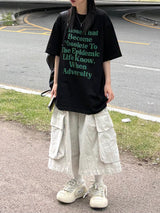 become lettering t-shirt