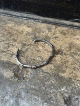 LMN Maison Baroque Silver Bangle Bracelet