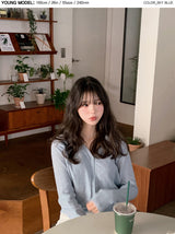 Forever Cashmere V-neck Knit Cardigan (12color)