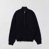 フルニットジップアップ BLACK