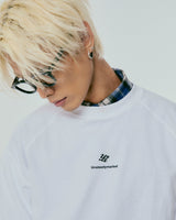 レイヤードロングスリーブTシャツ_ホワイト