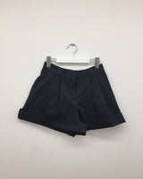 Pintuck roll-up culottes (3color)