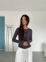 HALTER LONG SLEEVE (3C)