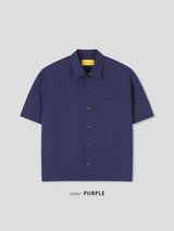 Ade Cropped Check Shirt