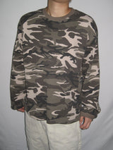 Camo Waffle Long Sleeve T-Shirt (2c)