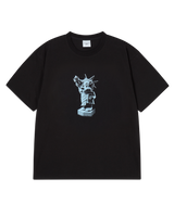 25FW 3D ACベアスタチューオフリバティショートスリーブTシャツ ブラック