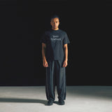 Sports Dept Piping Woven Wide Pants - Black