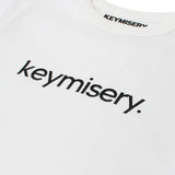 Keymisery スモールロゴTシャツ (ホワイト)