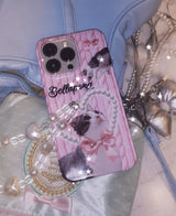 [Twisted knit Cat] Hard case