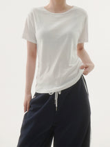 テリーラウンド半袖Tシャツ -3C