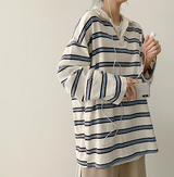 コグカラーダンガラカラー長袖Tシャツ
