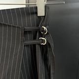 Stripe strap pants