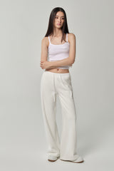 ビークリアスリーブレストップ White
