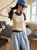 べりテッドスウェットパンツ