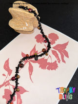 Natural Agate Ball Necklace-02