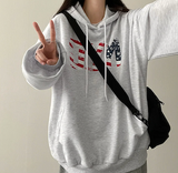Enwa NYC Stars and Stripes Boxy Fit Hoodie