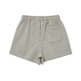 TEMPUS PATCH SHORT PANTS [GREY MELANGE]