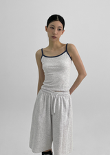 [MADE] Ballbell Color Combination Ringer Sleeveless
