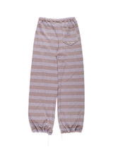 STRIPE KNIT PANTS (PURPLE)