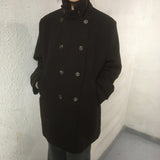 [MADE] ロンハイネックダブルハーフコート