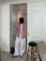 Parma Label Cut-Line Sweatpants
