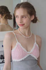 Cinamon Sleeveless - Pink Gray
