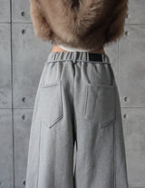String Belt Set Zuri String Wide Pants