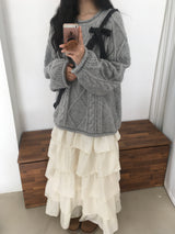 Lace mini bag
