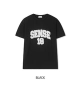 チェント パッチ レタリング ショートスリーブ Tシャツ