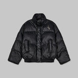 ASCLO ブローチレザーパデッドジャンパー