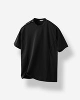 Busy Cropped Snap Top