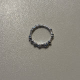 [925silver] Bone detail ring