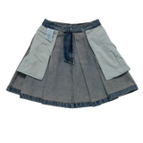25SS WOMAN DENIM DENNIS SKIRT BLUE